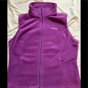 Columbia fleece sweater vest